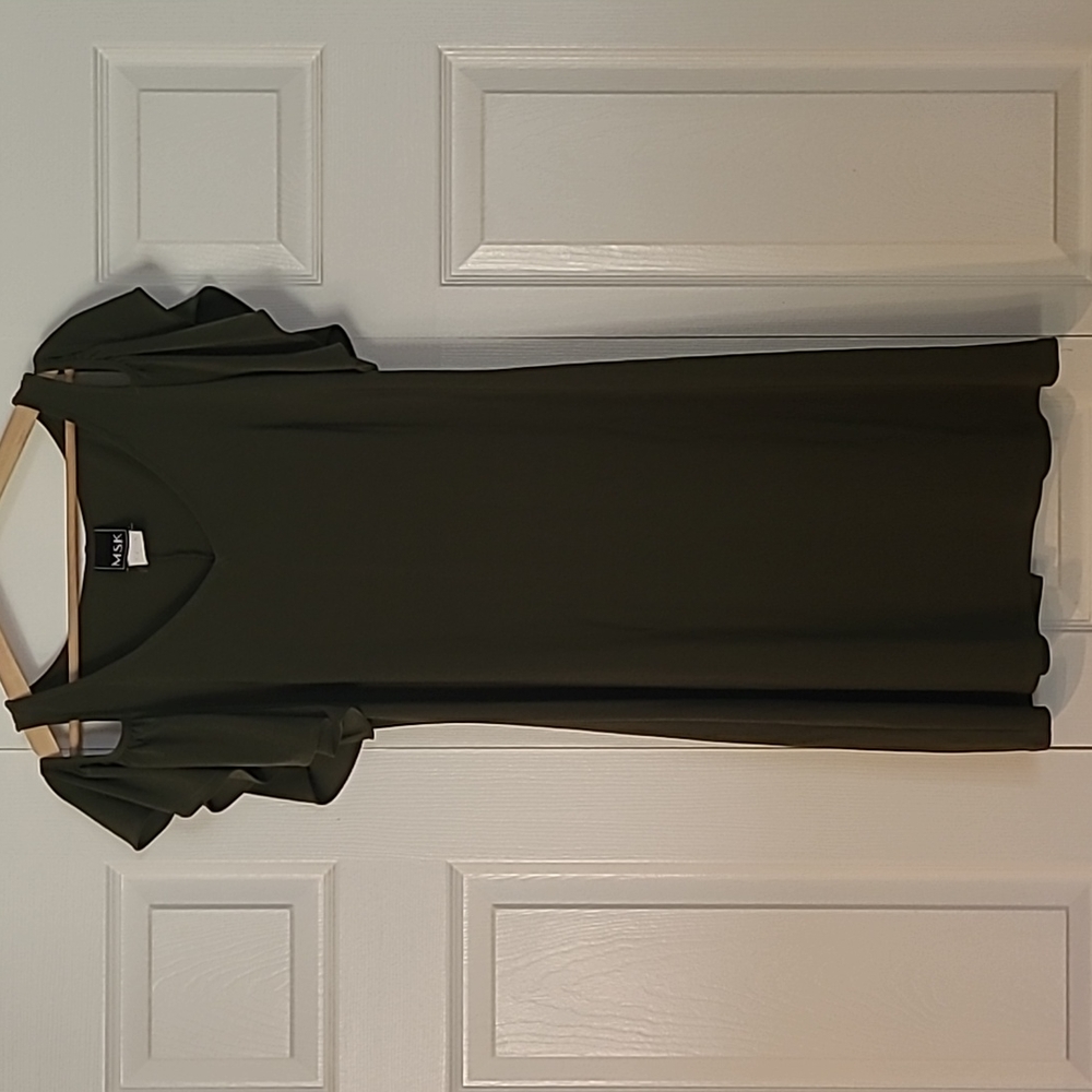 Deep Green MSK dress in Medium